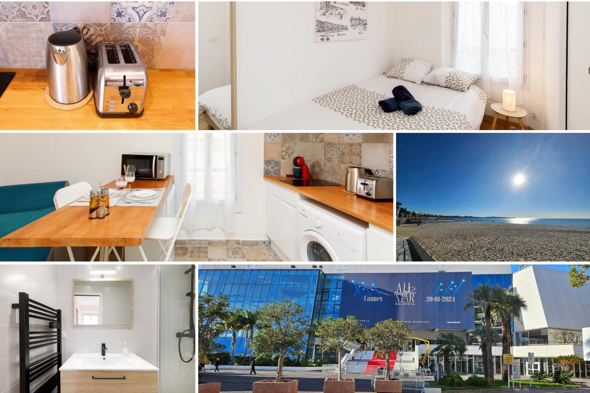 Sweet Azur - Host Provence Apartman Le Cannet Kültér fotó